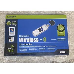 Cisco-Linksys WUSB54GC Compact Wireless-G USB Adapter